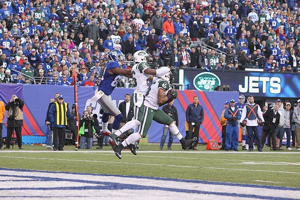 <a href="/nyjets/">New York Jets</a> 1st win over NYG since 1993(5 game losing streak), improved to 7-5 on the season

Ryan Fitzpatrick had most passing yards as a Jet

Rontez Miles 1st career Int

Brandon Marshall 7th 100+ yard game of season

Mike Catapano had 1st sack as a Jet

#JetUp #Jetshistory