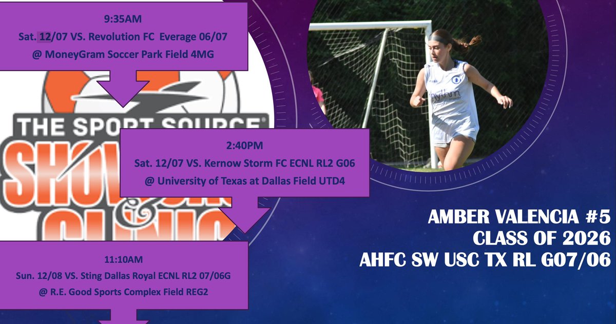 amber_v07's tweet photo. Ready for the sports source showcase this weekend! https://t.co/UJJmMVdruI