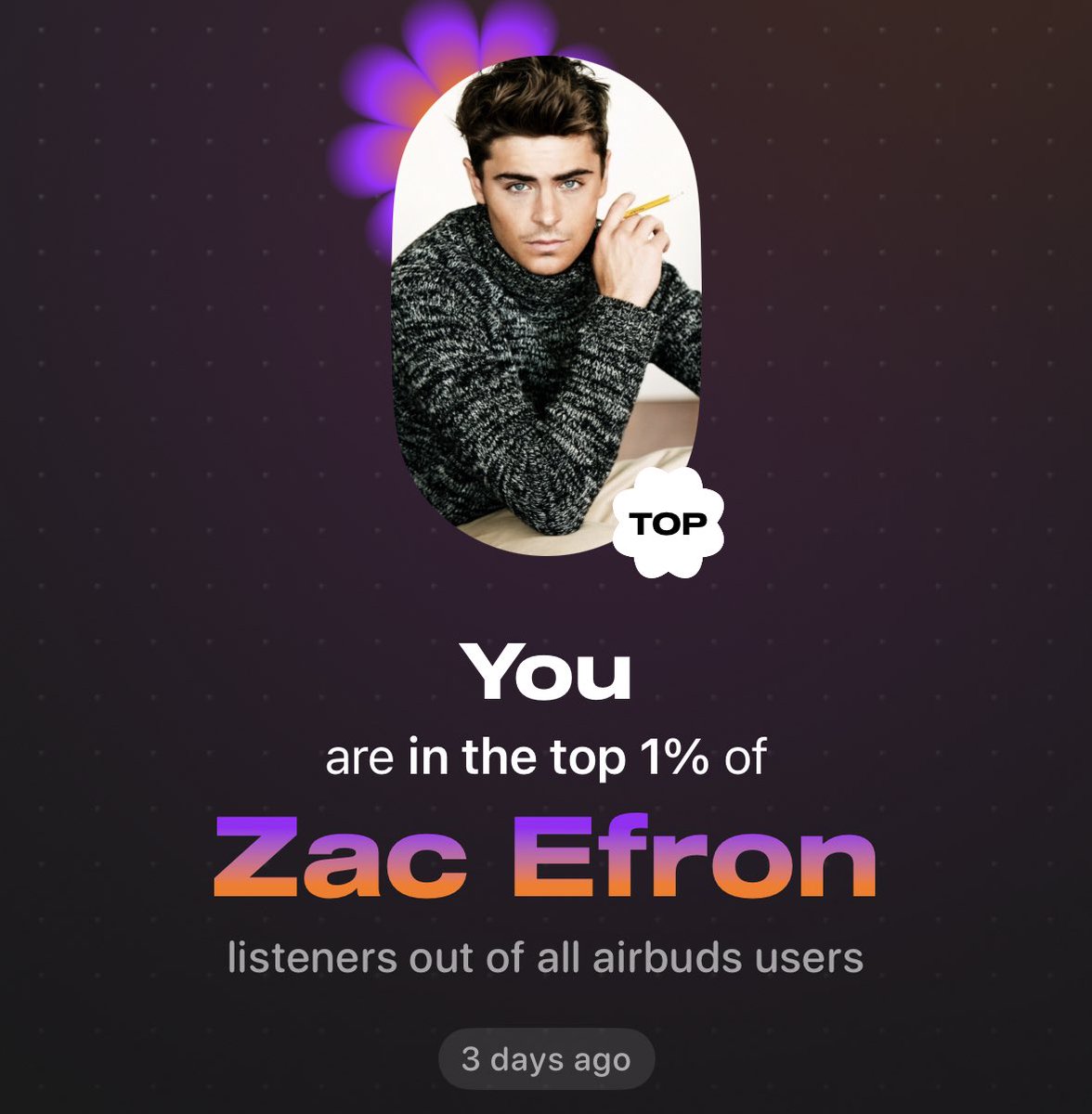 thank god we’re in the one month that doesn’t count towards spotify wrapped data