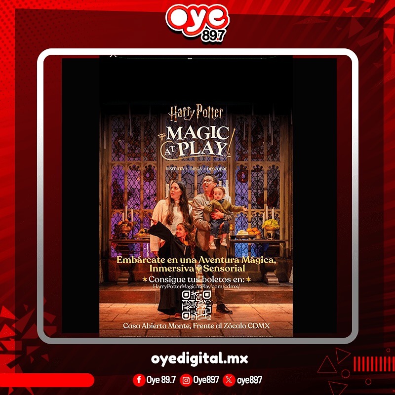 Oye897's tweet photo. ¡Nos encanta consentirlos! Por eso... Te invitamos a #HarryPotter : #MAGICATPLAY
Dinámica:
1.- Etiqueta a tu acompañante y dinos cuál es tu hechizo favorito
2.- Manda SS de qué ambos nos siguen en todas nuestras redes sociales.
*Puedes participar las veces que quieras etiquetando a amigos distintos
*Los ganadores se eligen aletoriamente
*Tienes hasta el domingo a las 12:00hrs para participar
¡Mucha suerte!💫✨✨✨✨