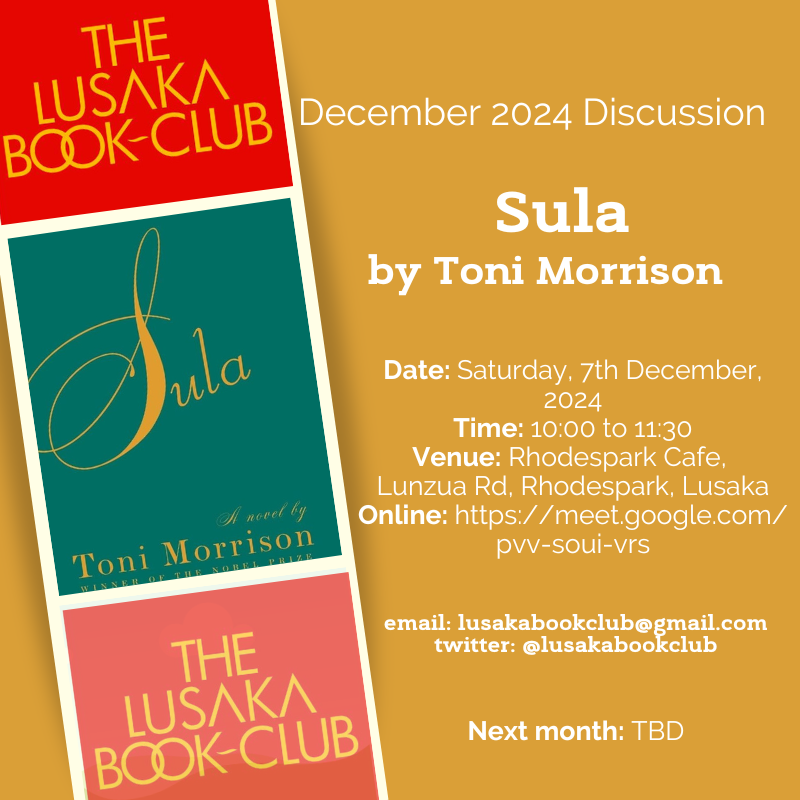 Lusaka Book Club tweet media