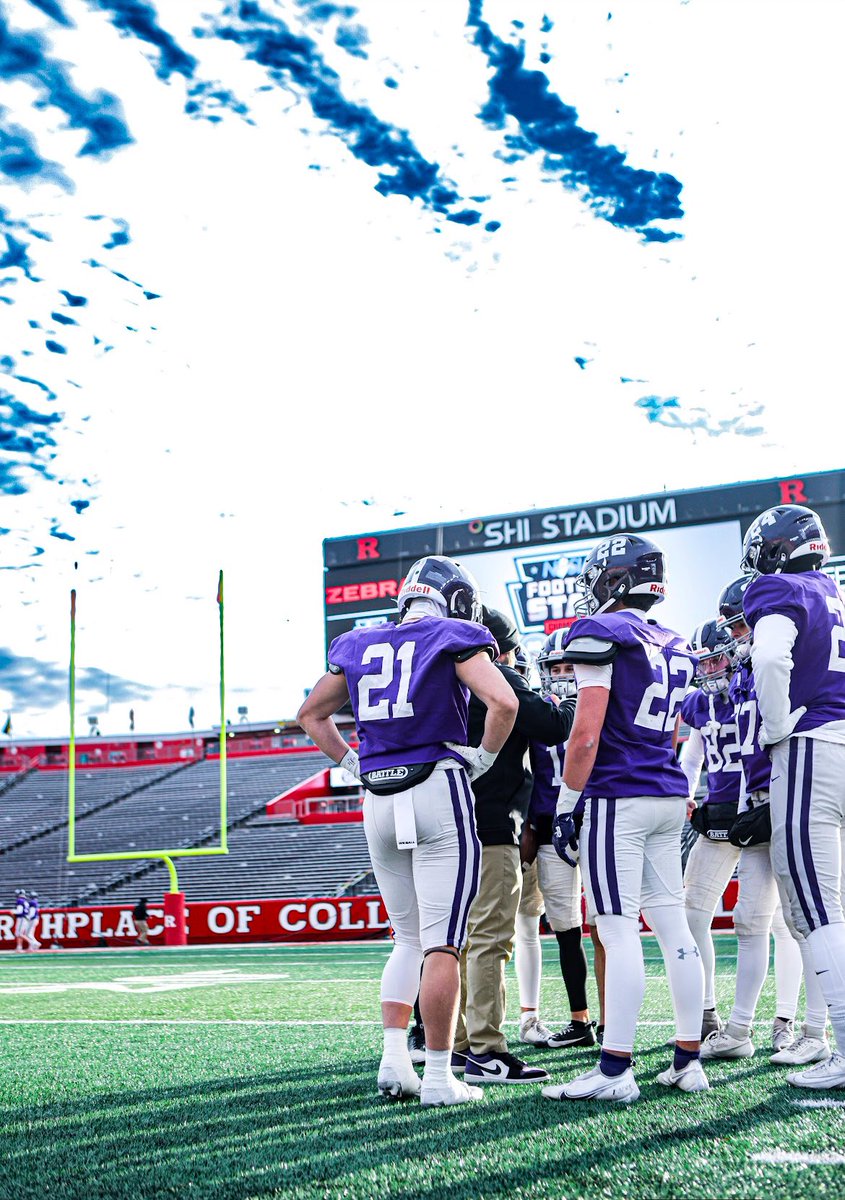 13-0 NJ group 2 Champs. So grateful for this team, all of my teammates, and all of my coaches.