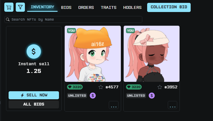 minted 2 <a href="/SOLsesame/">sesāme 🧩</a> <a href="/SOL_CryptoGamer/">CryptoGamer 🧩</a> 
<a href="/Crypto_Whiz1/">CryptoWhiz</a> 🔥💸