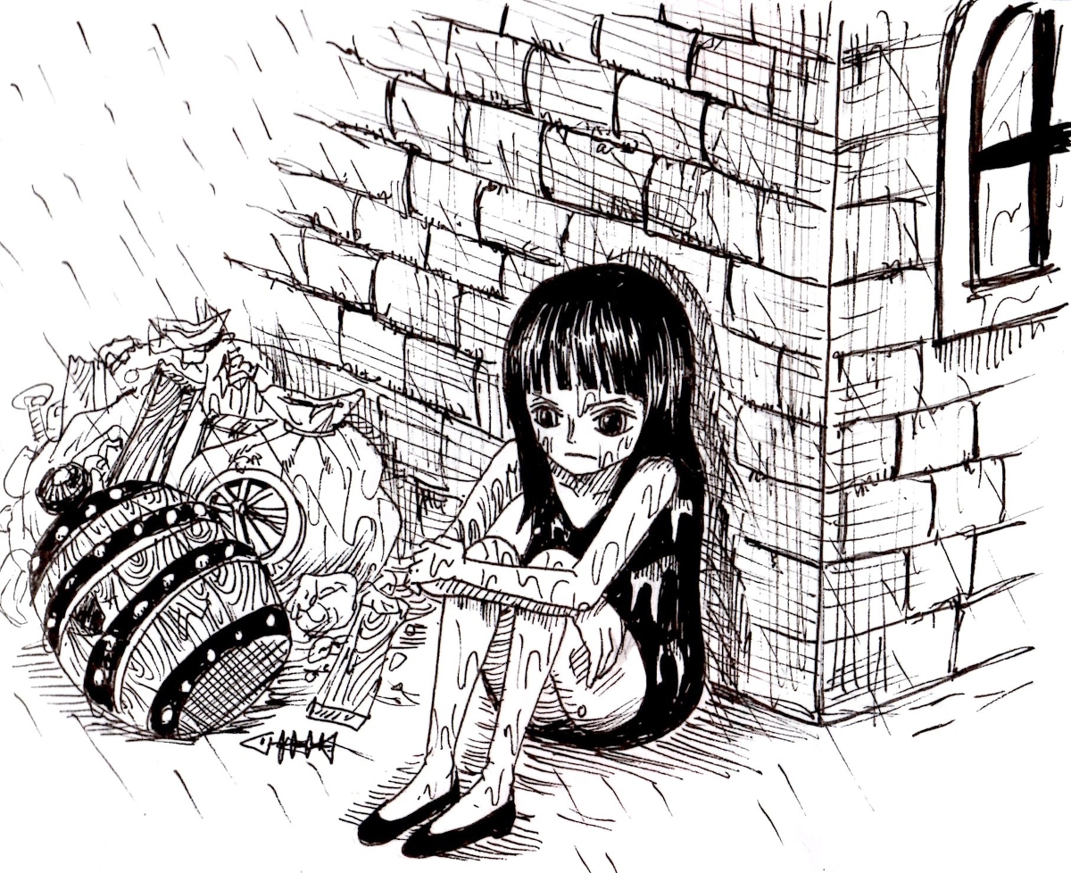 笑顔を忘れてしまったころ
#ワンピース #ONEPIECE #ロビン 