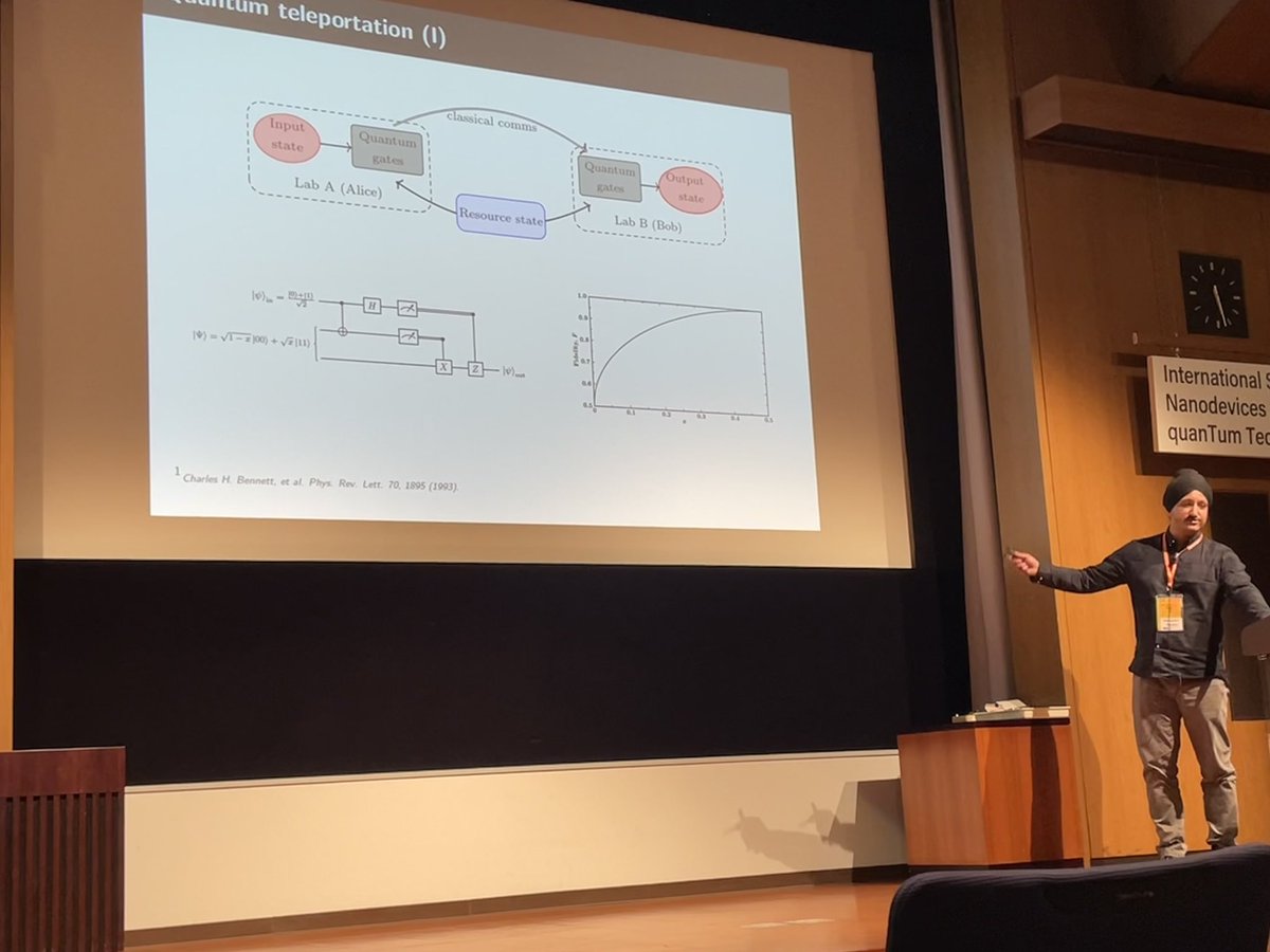 At the end of the ISNTT conference in Atsugi, and I was pleased to give an overview of quantum networking and entanglement distribution protocols.

Great research environment at the Basic Research Labs!

#NttResearch