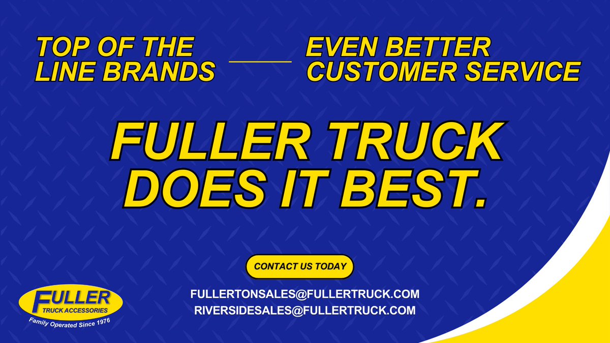 Fuller Truck Accessories (@fullertruck) / Posts / X