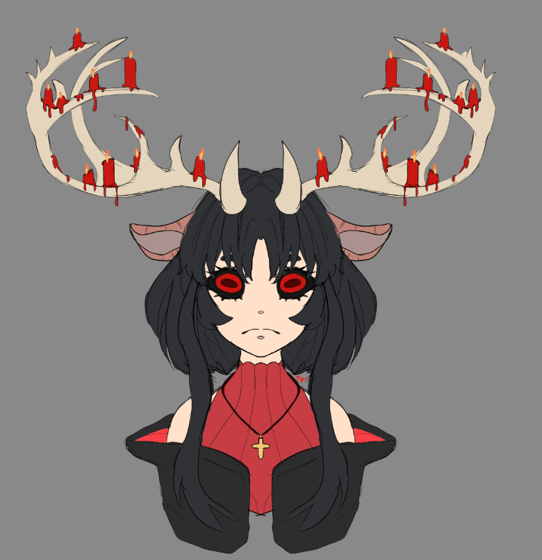 PipssTM's tweet photo. a work in progress of a revamp of my old vtuber avatar, kinda wanna bring her back? shes so cool :') 

#vtuber #characterdesign #VtuberEN https://t.co/QqLFVeYuoi