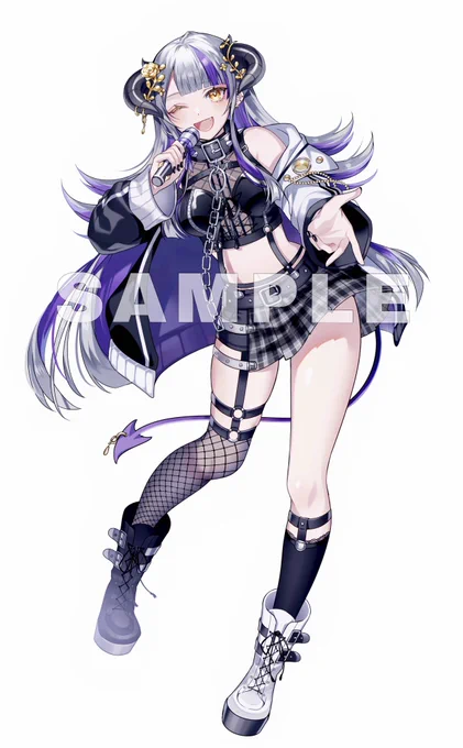 ✦work✦SilvaLive所属 Vsingerデビリス・ヴィオラスター様( #Devilith_Violus )の配信用イラストを担当させていただきました〜どうぞよろしくお願いいたします! 