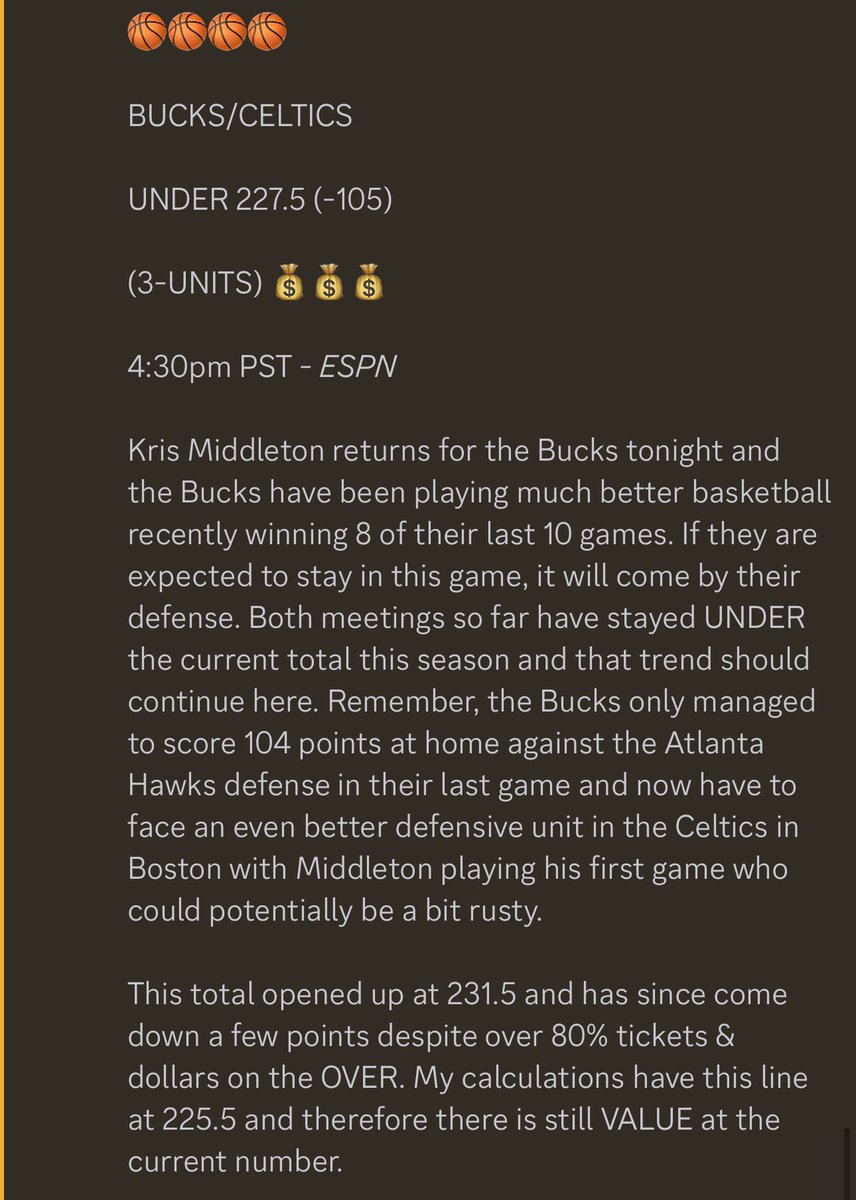 Porter Picks tweet media