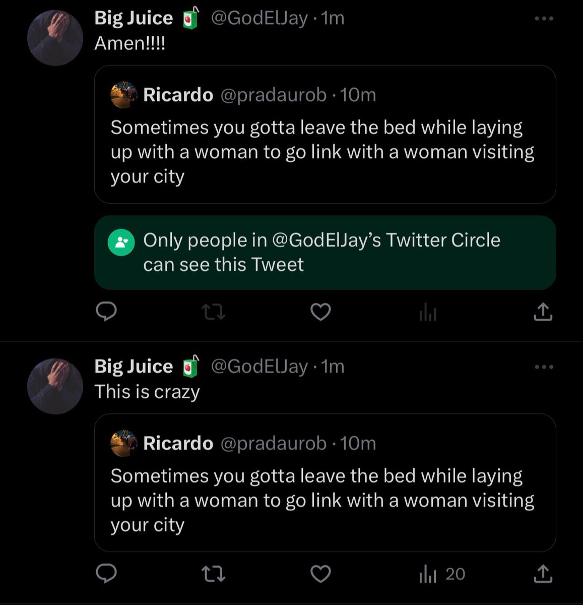 close circles used to be hilarious