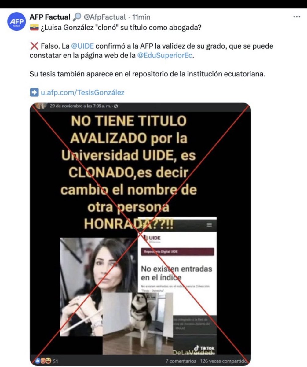 Ahí está yo lo dije la sin título. Esta gente es tan falsa que hasta falsifican los títulos, para creerse inteligentes e intelectuales pero no son más que una mafia de delincuentes. Que les quede claro. Borregos estúpidos aún así siguen creyendo en esta basura.