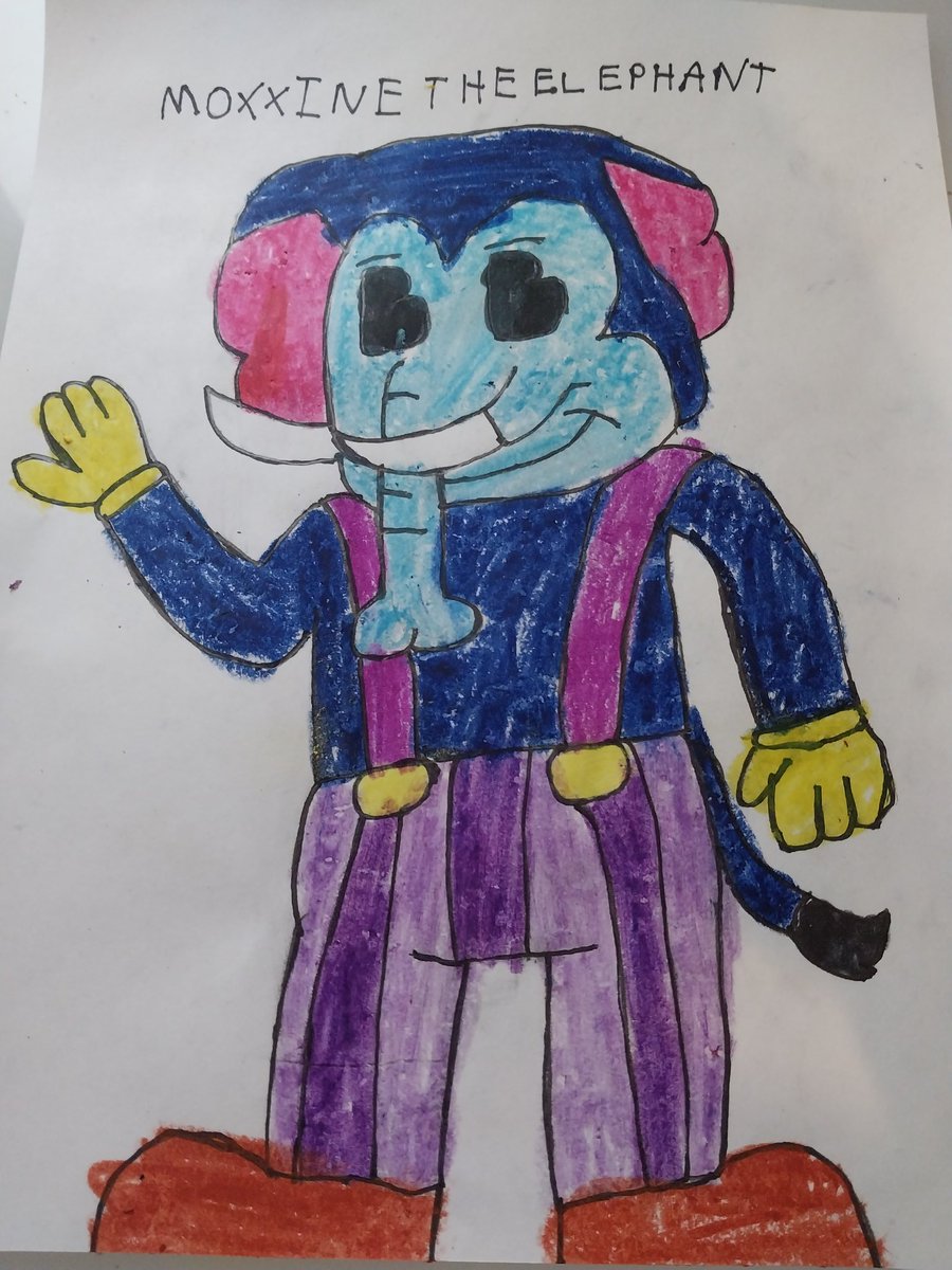 xzaviersteele65's tweet photo. Here's my moxxine and friends it's an newest show idea hopefully that's OK #moxxineandfriends #toonidea #elephant #elephantoc #redpanda #redpandaoc https://t.co/S0vh9n9C6J