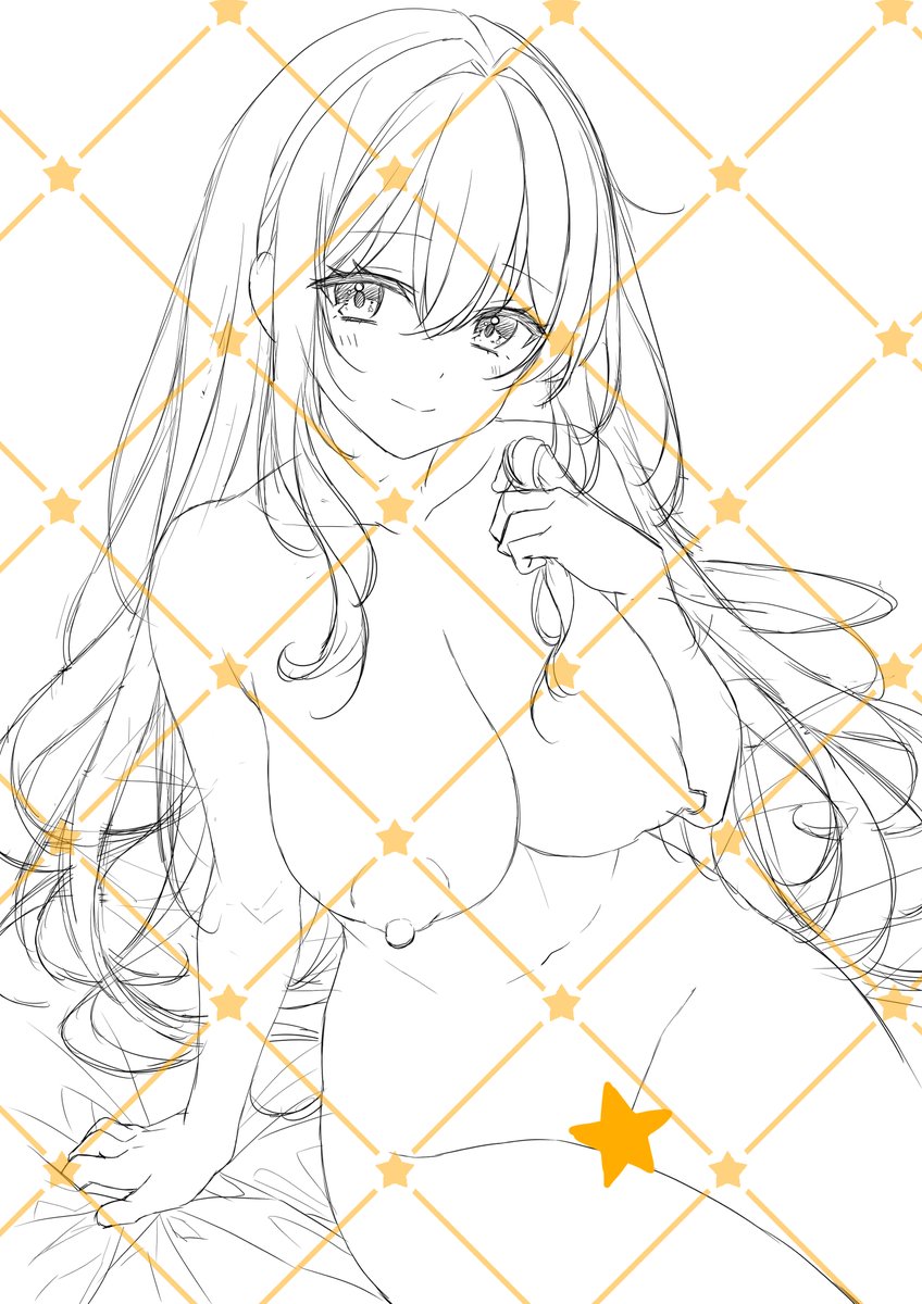 私は絵がうまくなりたいと思って絵を描いているので裸を描きます。裸を描くと服や装飾でごまかせないから体の基本がしっかりしてくるから絵がうまくなると思ってる。だからみんな、裸を描くんだ!!!! 