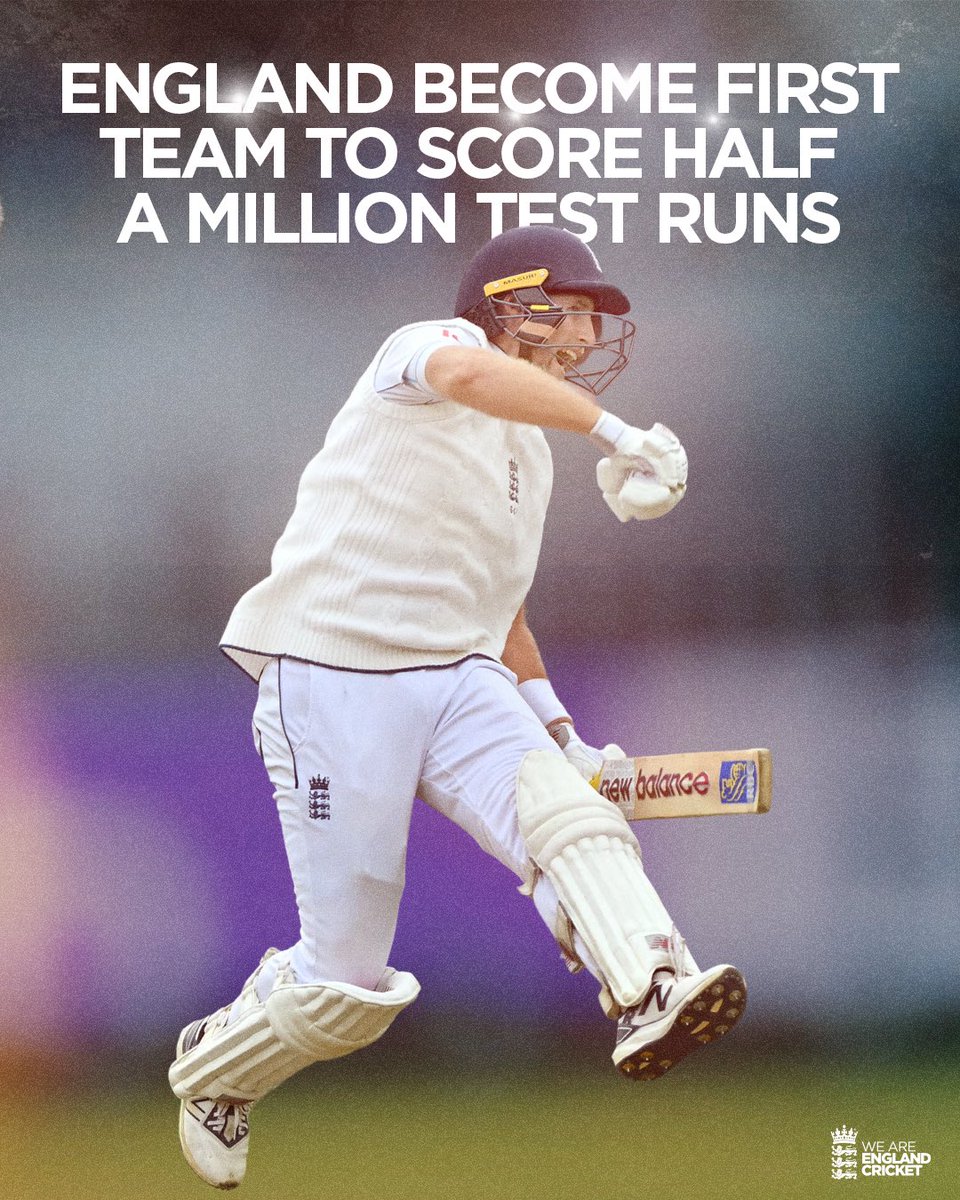 englandcricket's tweet photo. 500,000 reasons to love England ❤️ https://t.co/yvm1wRogeE