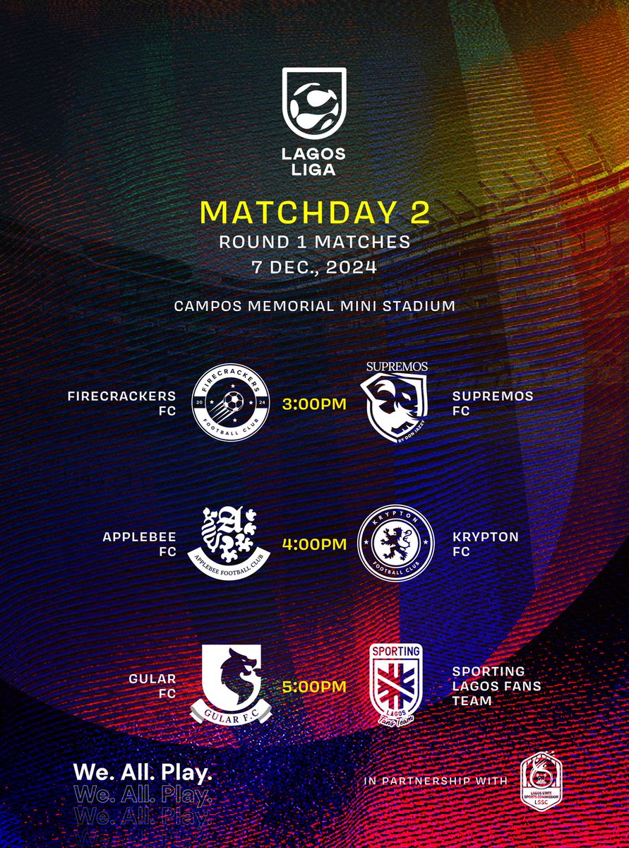 TheSandie_Abeni's tweet photo. What is Lagos Liga?

Watch this explainer video to uncover what @LagosLiga is about. 

#LagosLiga24 #WeAllPlay https://t.co/hheZa1G4pw