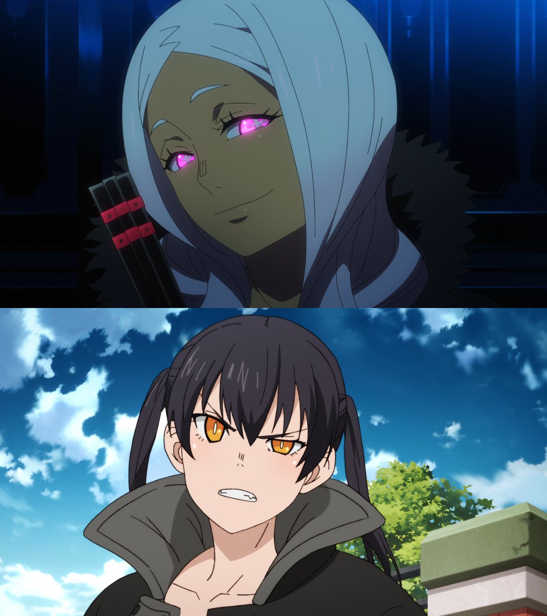 Crunchyroll's tweet photo. The women of Fire Force 🔥 https://t.co/nITzoghph3
