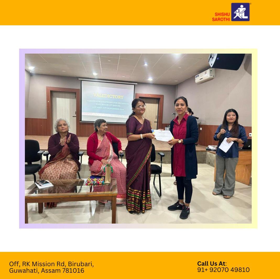 Proud to celebrate the successful completion of the 1st batch of our 6-month ‘Classroom Solutions for Inclusive Education’ course!

Teachers shared how it transformed their approach to inclusive education. Excited for Batch 2 starting January 2024!

#InclusiveEducation #UDL