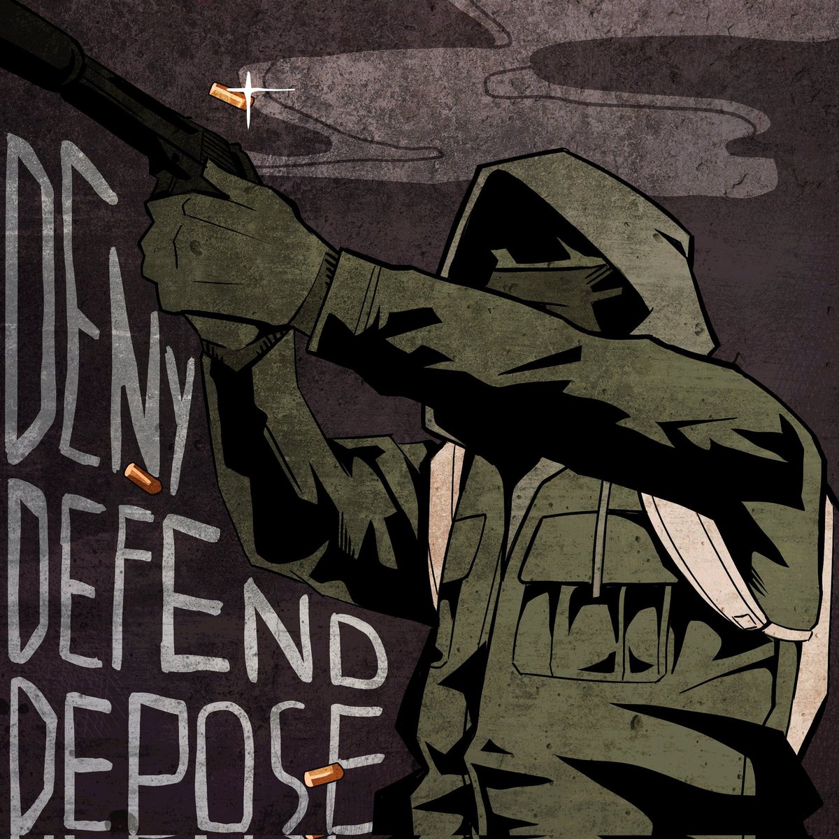 NewUnknown44's tweet photo. I'm gonna need a shirt that says: "DENY, DEFEND, DEPOSE" in big-ass bold letters, now. https://t.co/MADGsQ92A6
