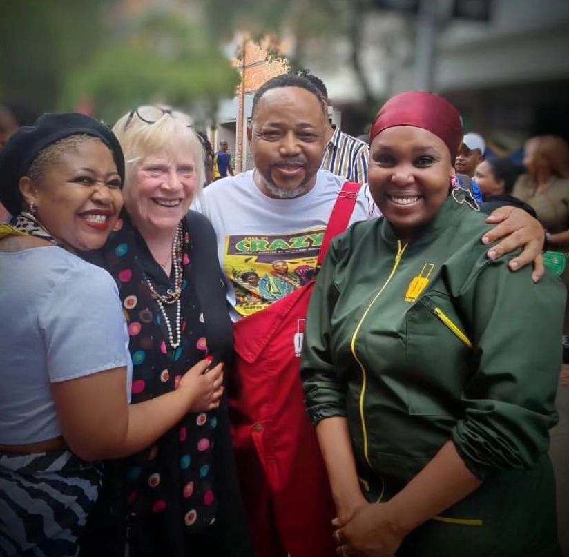 MarketTheatre's tweet photo. Catch Dos Moleele, director of Call Us Crazy, on @Newzroom405 at 8:15AM today. Don’t miss out—get your tickets now!
🎟️:https://t.co/apduTHavaG
Bookings: 083 246 4950 / 081 572 9612
#CallUsCrazy #TheMarketTheatre #PotholesOfLaughter https://t.co/3k3PnEQ5hu