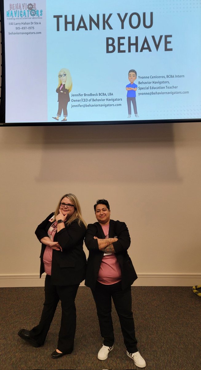 YvonneCen29's tweet photo. Behavior Navigators had the opportunity to give their Power of Response presentation at the Children's Disabilities Information Coalition Autism Conference today. #Behaviorchangevibes #behaviorsquad @BXnavigators https://t.co/JNrwBTQ8si