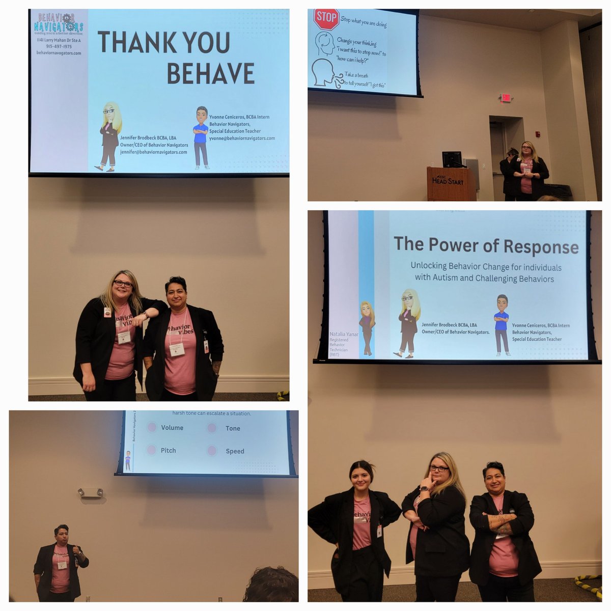 YvonneCen29's tweet photo. Behavior Navigators had the opportunity to give their Power of Response presentation at the Children's Disabilities Information Coalition Autism Conference today. #Behaviorchangevibes #behaviorsquad @BXnavigators https://t.co/JNrwBTQ8si
