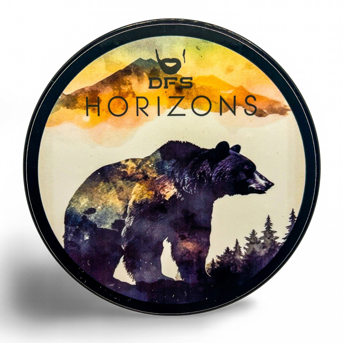 DFS Horizons Shaving Soap: "Citrus to a warm, boozy base, DFS Horizons sticks around with complexity. #DFSHorizons"