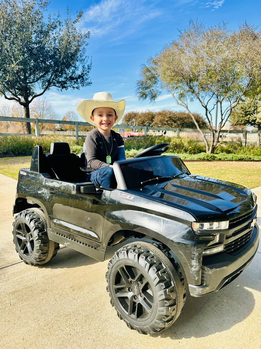 Together, we drive!! Even our youngest “driver” loves <a href="/ChevyTrucks/">Chevy Trucks</a>