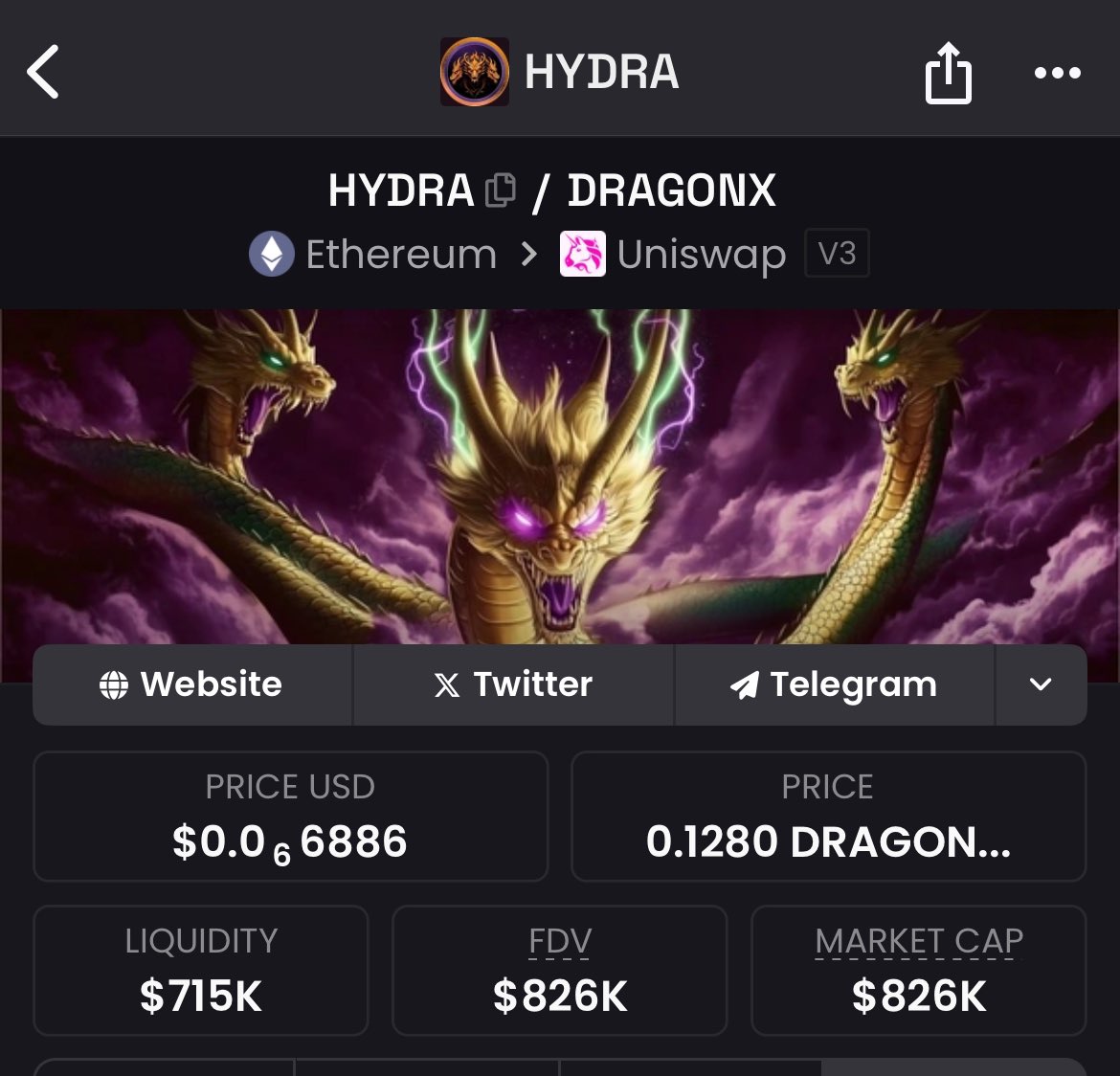 MacDotKenzie's tweet photo. If $Hydra market cap is = X
Buy & burn = (X*6.96) let that sink in.

If you say “bUt iNfLaTiOn?”

It’s always the same story, it’s a cycle within a cycle that will never stop.

... more inflation = more sell pressure = less profit = no new miners = price dumps = more Hydra burns with #DragonX because of low cost = eventually no more inflation = less future supply = your dolphin bag slowly becoming a shark = more scarcity = more incentives to buy = more profits = more new miners = more $TitanX buys DragonX = green candles bring way more users = price pumps = more miners starts and then back to more inflation ... ♾ 

Protocol: https://t.co/t9vgZGSyh1

CA: 0xCC7ed2ab6c3396DdBc4316D2d7C1b59ff9d2091F

https://t.co/G2pGuDQGe4 APR: 189.59%

#BuildOnTitanX