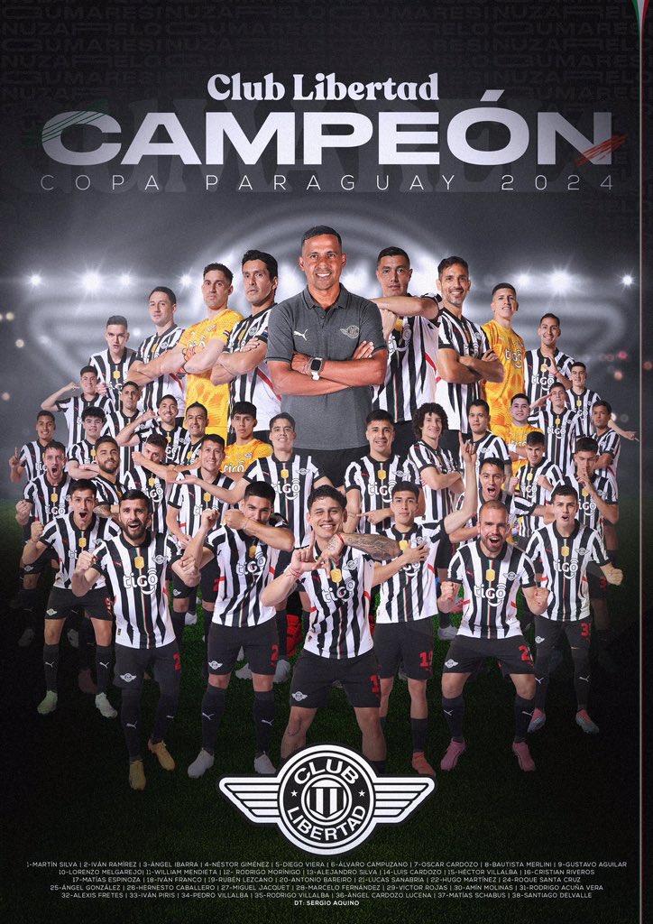 EL GUMA YA SALIOOOO CAMPEOOOOOÓN 🖤🤍🖤🤍
Que manera de cerrar el 2024 🤩 🏁
SE VINO LA TERCERA 🏆🥇😎

#VamosGUMA
#LibertadEsFamilia