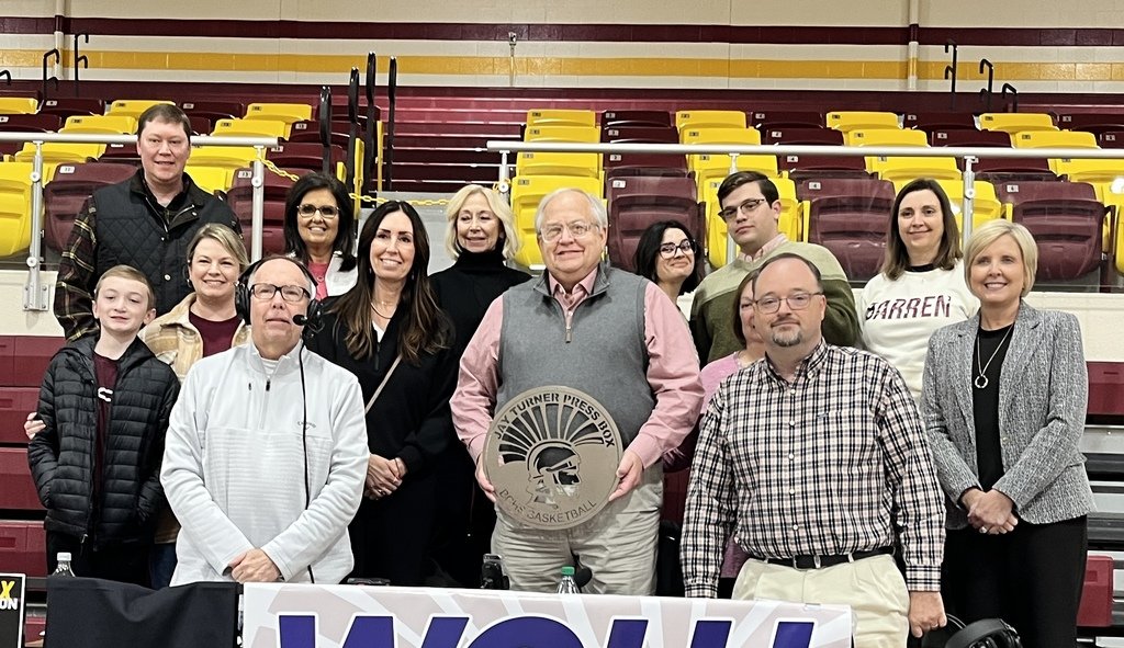 Jay Turner was honored tonight with the naming of the BCHS gym press box! Jay has served as the voice of the Trojans for 29 years, and we can't thank him enough for his contribution to BC sports! 
#WeareBC