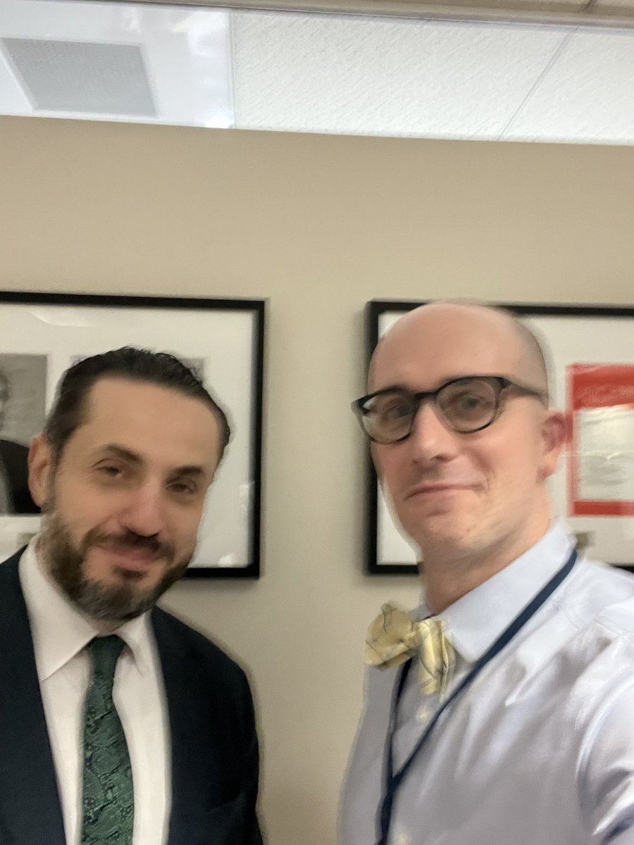 Elliot Tapper (@ebtapper) on Twitter photo Today we had <a href="/NoureddinMD/">Mazen Noureddin, MD, MHSc</a> visit for grand rounds
Over the course of 45 minutes he gave a masterful overview of MASLD, noninvasive testing, and therapeutics
Everyone felt hopeful and fully in awe of what he has accomplished.
(Sorry for the blurry picture) Today we had <a href="/NoureddinMD/">Mazen Noureddin, MD, MHSc</a> visit for grand rounds
Over the course of 45 minutes he gave a masterful overview of MASLD, noninvasive testing, and therapeutics
Everyone felt hopeful and fully in awe of what he has accomplished.
(Sorry for the blurry picture)