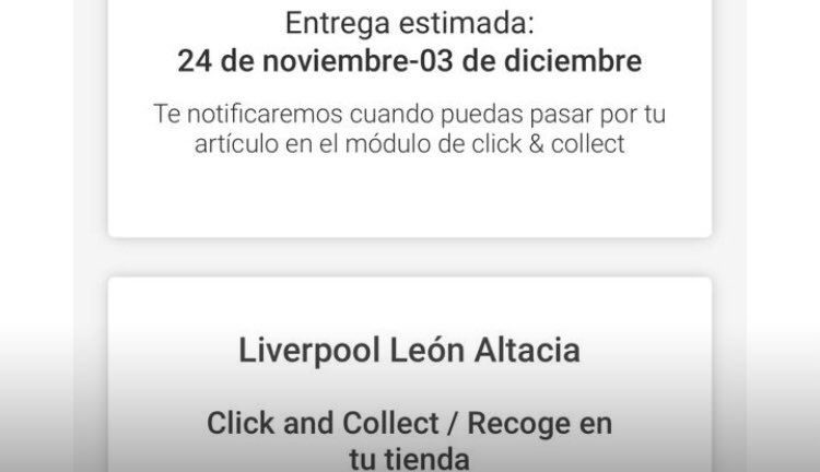 pabliuka's tweet photo. Pésima experiencia de compra en @liverpoolmexico click &amp; collect, las fechas de entrega son una porquería! https://t.co/KNyjmwsiiw
