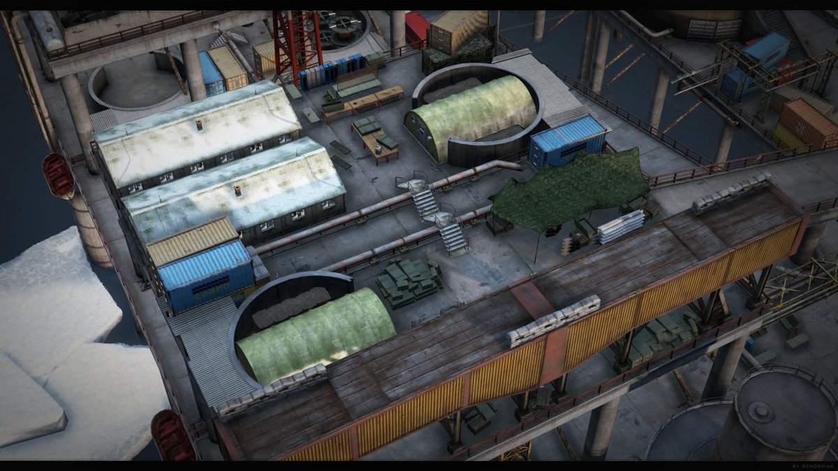 #DayZ | #TalentforDayZ | #FreeJson
🔹DayZ vanilla Oil Rig
🔹Free .JSON (PC/PS/XBOX)
🔹Use it, adapt it, improve it, share.
🔹Workshop: tinyurl.com/VanillaOilrig