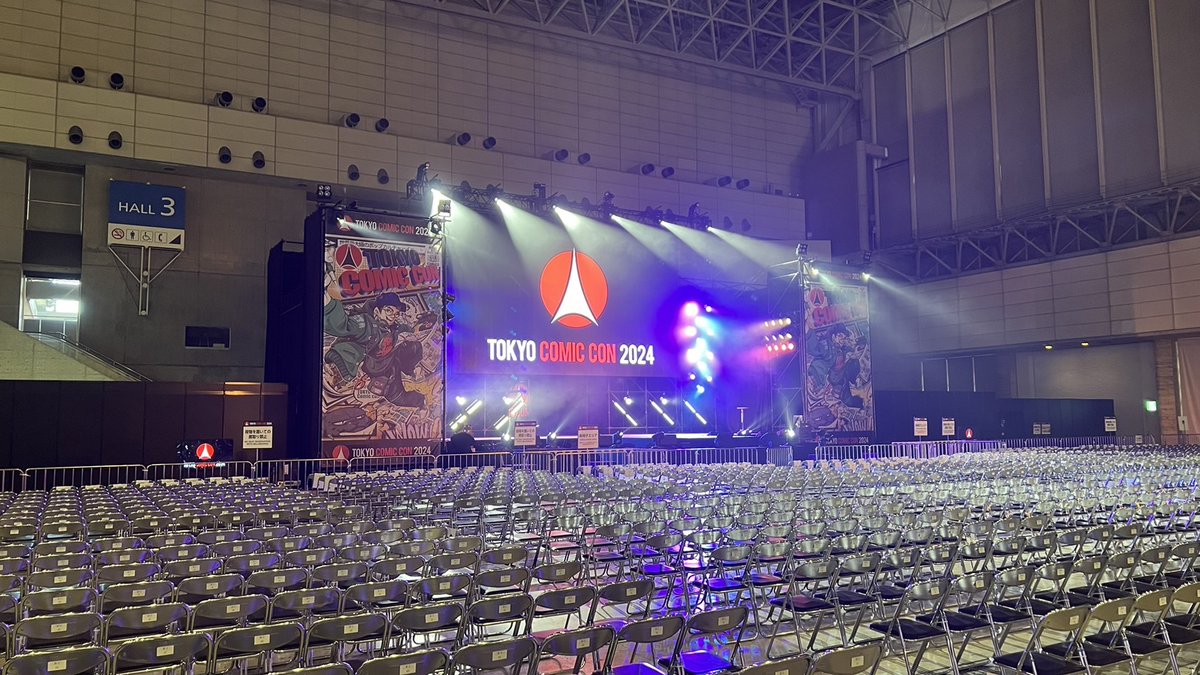 #東京コミコン2024 <7日(土)2日目>
ステージスケジュール
10:30-11:10（40分）
セレブ・ステージ： #ジェイソンモモア、 #アンセルエルゴート
がスタート予定です！！

公式サイト👉tokyocomiccon.jp

🗓️東京コミコン2024 開催概要
会期：2024年12月
6日（金）11:00～19:00