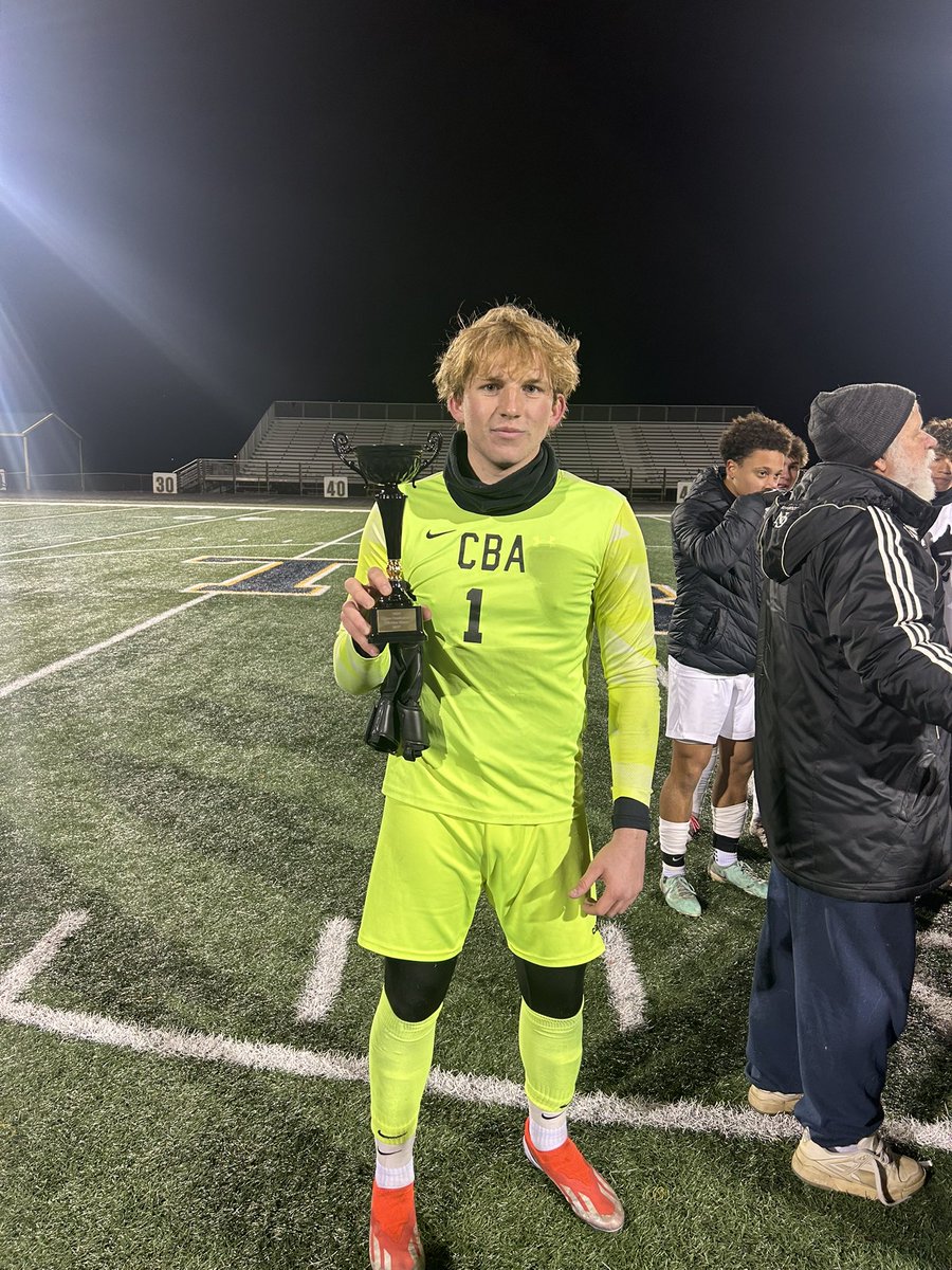 GK Sean Najdzinowicz MVP of the Shore Conference Senior All-Star Game
