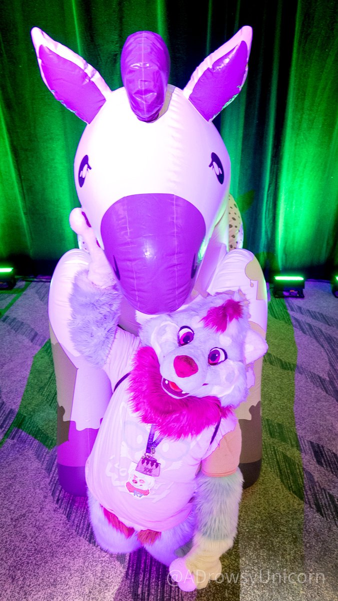 KyMeARiver's tweet photo. Me at the big purple pony club #FursuitFriday https://t.co/5kdeQSxEz1