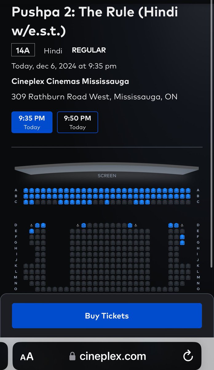 OverSeasRights.Com (@overseasrights) on Twitter photo #Pushpa2 Canada 🇨🇦 Hindi Version Rampage Started from Tonight 🙌🔥8 Extra Shows at #Cineplex Vaughan 9.35pm, 10pm, 10.15pm, 10.30pm, 11pm , 11.45pm, 11.55pm
#Pushpa2ThaRule
<a href="/PrathyangiraUS/">Prathyangira Cinemas</a> #Pushpa2 Canada 🇨🇦 Hindi Version Rampage Started from Tonight 🙌🔥8 Extra Shows at #Cineplex Vaughan 9.35pm, 10pm, 10.15pm, 10.30pm, 11pm , 11.45pm, 11.55pm
#Pushpa2ThaRule
<a href="/PrathyangiraUS/">Prathyangira Cinemas</a>