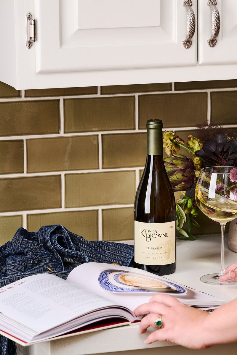 Every great recipe starts with the perfect pairing—your favorite dish and a glass of Kosta Browne.