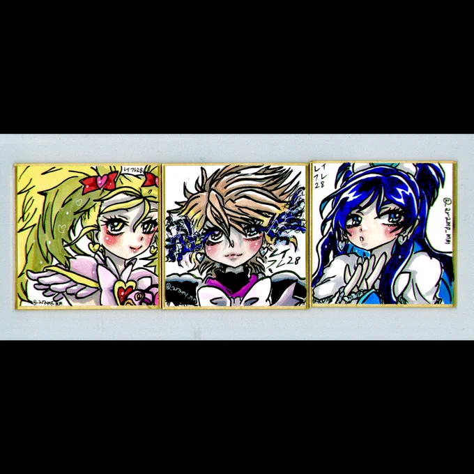 一年半前に描いた時の
なんか絵柄変わってしまったな... 