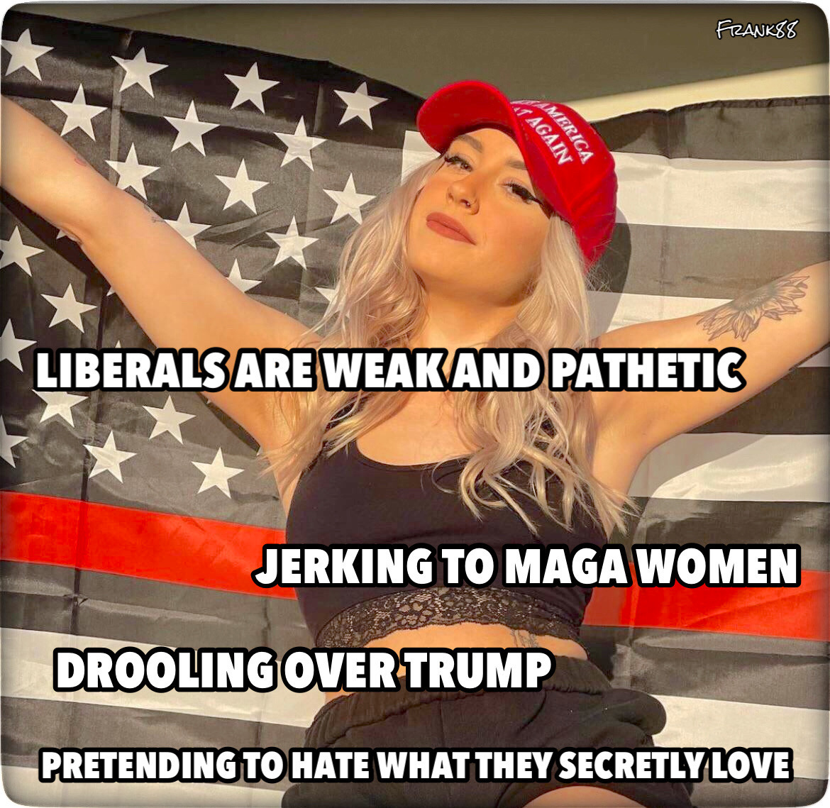 tianzi1221's tweet photo. Everyone loves #Trump even retarded liberals. They just have trouble admitting it to themselves. #givein #joinMAGA https://t.co/VDg2RCRXrF