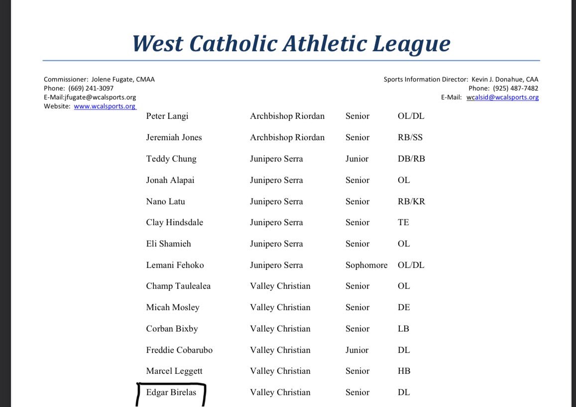 blessed to be named 1st team all league 🙏