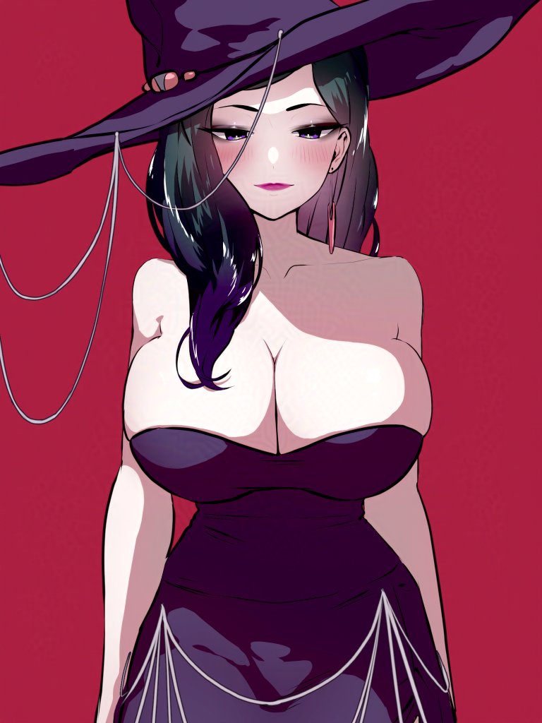 今日はボクを召喚した魔女のヴァリオネッタを紹介するね💕
背が高くてやさしくてだーいすき💕 