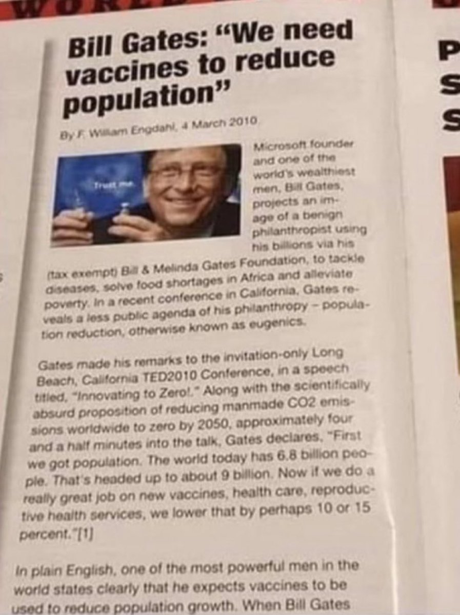 ARREST Bill Gates. NO Pardons.