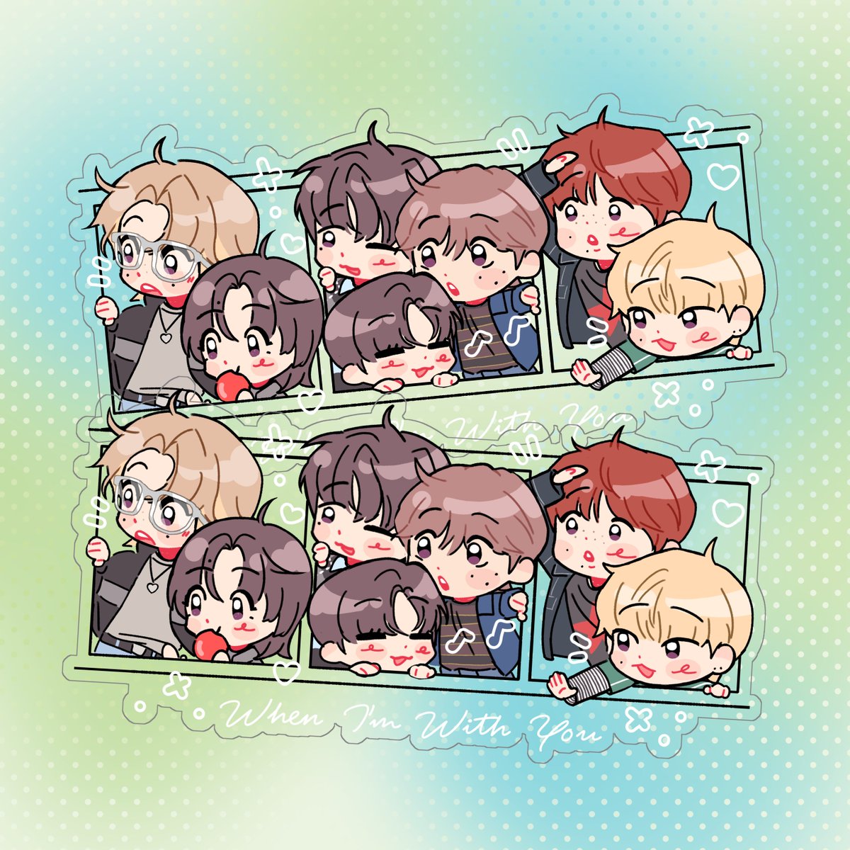 Merch designed by me from the recent cupsleeve event will be up in my site until Christmas! If you're also going to Jingleball Chicago for dream on Dec. 9th, I'll be there and you can pick up any of the items available before the concert 💚
munchdreams.com