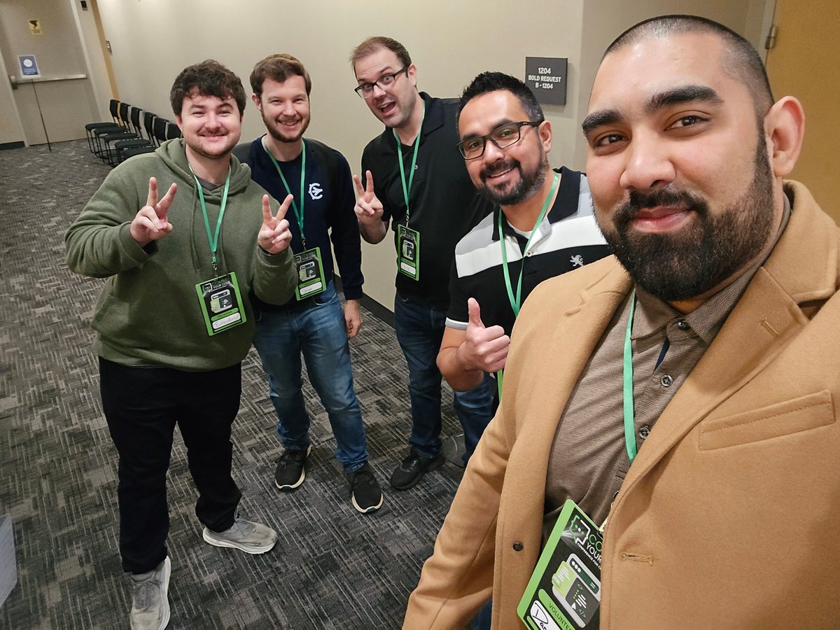DThompsonDev's tweet image. We announced it and the claps and screams were SO LOUD that we set off the alarm system 😂
I couldn't decide if we were going to do it again but y'all won us over.
#CommitYourCode 2024 was such a big success that y'all... We will be back in 2025.
For now, we earned our sleep.