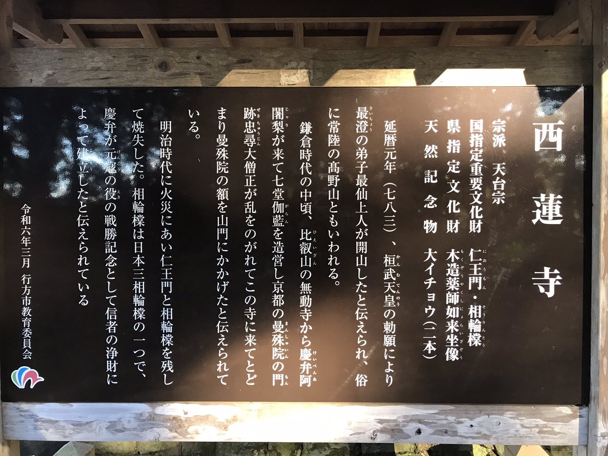 Frontier135's tweet photo. #行方市
#西蓮寺
#大イチョウ https://t.co/w0rVh24Hos