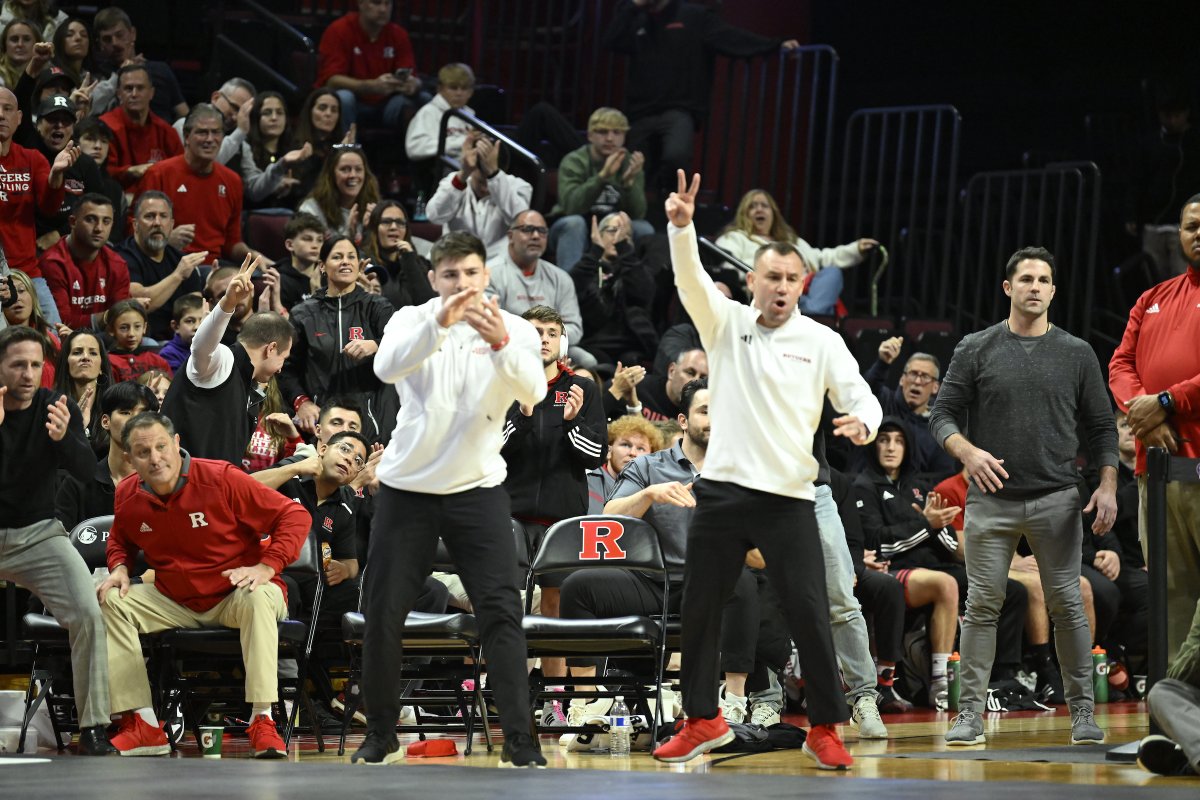 RUWrestling's tweet photo. Back to some action here in Piscataway!

197 | No. 22 Brian Soldano bumps up to face Tucker Hogan.

#RelentlessPursuit | #GoRU https://t.co/fgUwBgCLCM