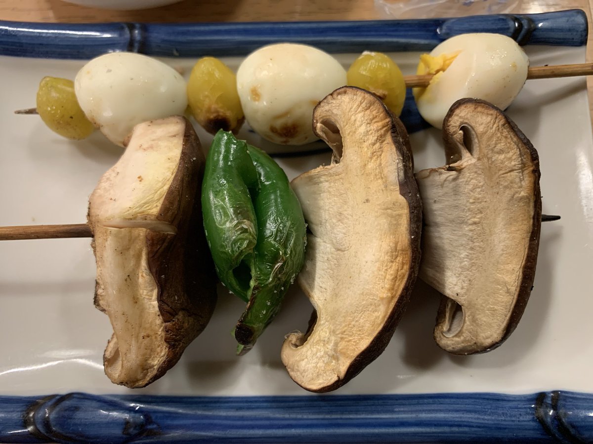 ItZ3a's tweet photo. 焼鳥森本@渋谷。はつがとても良かったです。焼き具合がレベル高い。 https://t.co/lXYtuVr05M