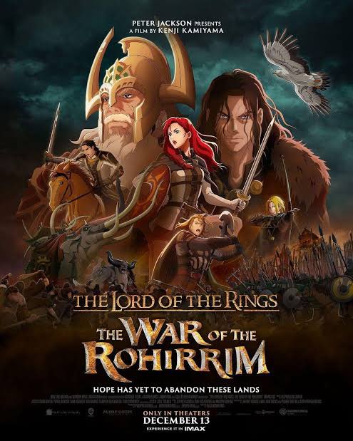 ameliafd96's tweet photo. Trama: 7/10
-2 puntos por las decisiones masculinas tomadas.
-1 punto por la animación 

#TheWarOfTheRohirrim https://t.co/EhsoknqCwC