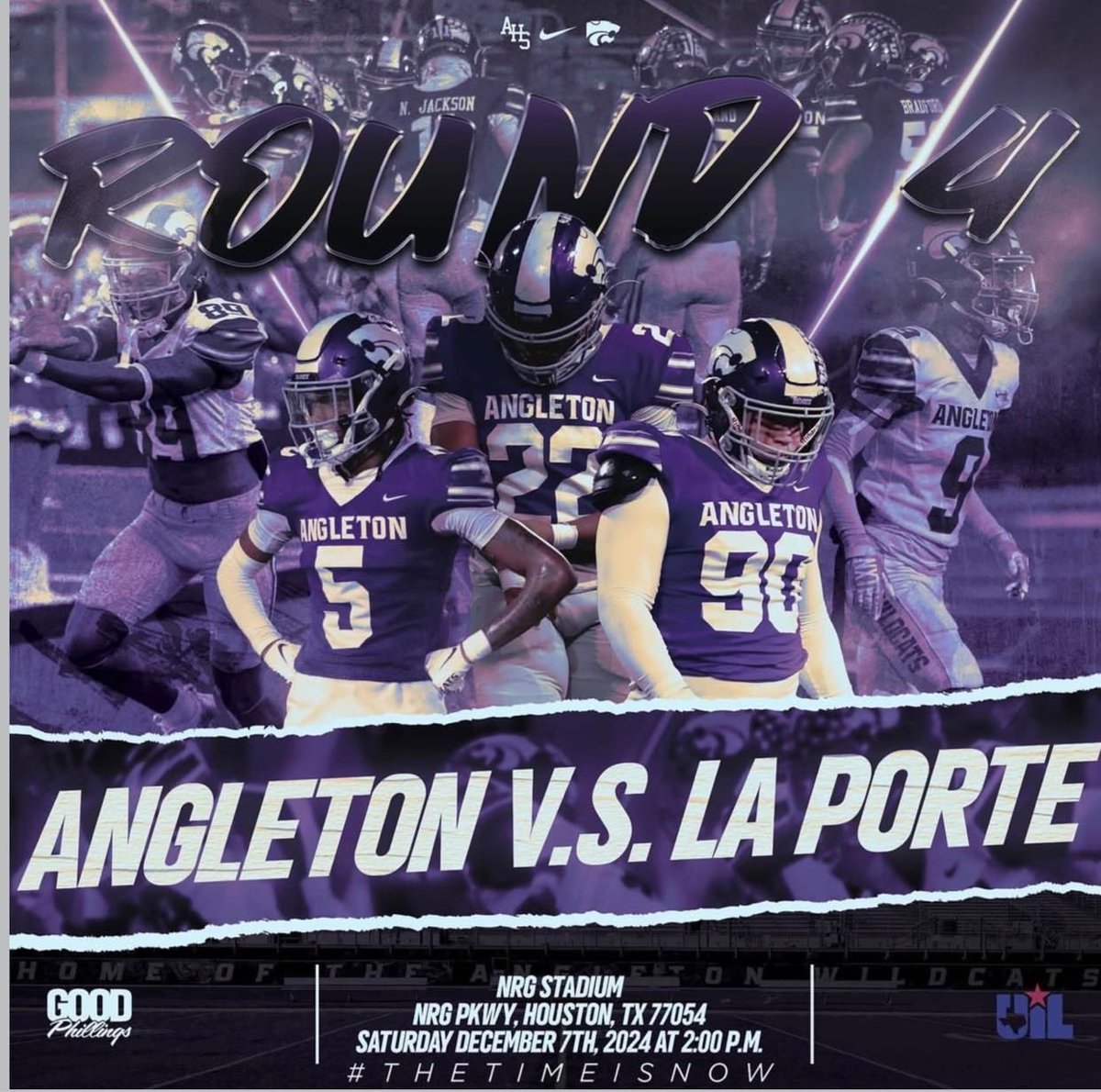 Tommorow at 2 nrg stadium #Playoffs
#Round4